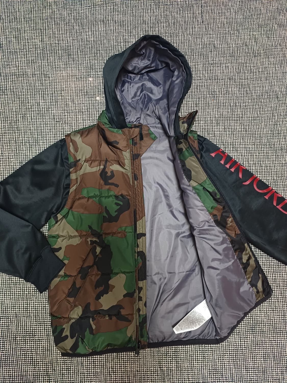 조던(Jordan) 카모플라주 재킷(신장140-152cm) 상품이미지3