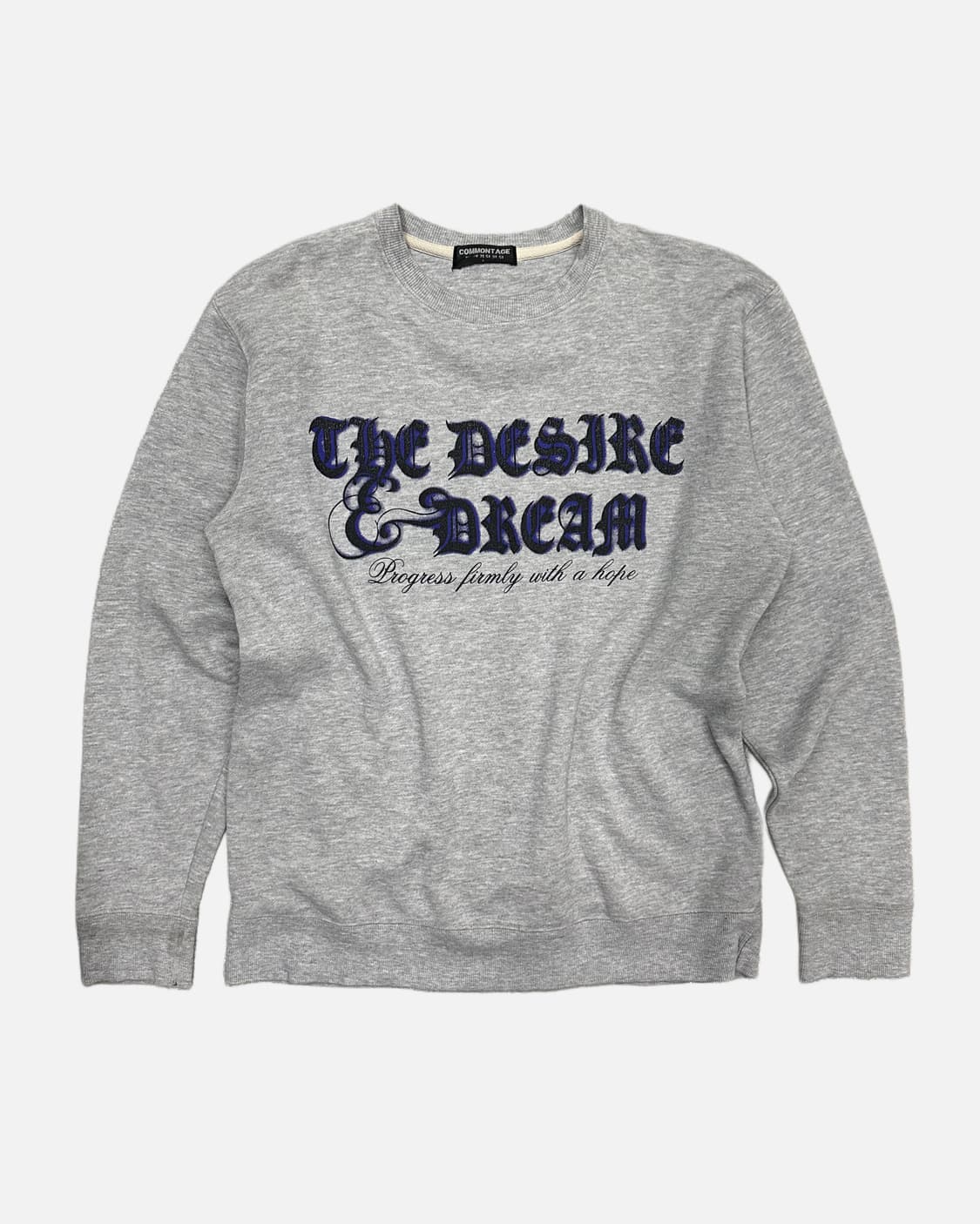 skull gothic lettering sweatshirt 상품이미지2