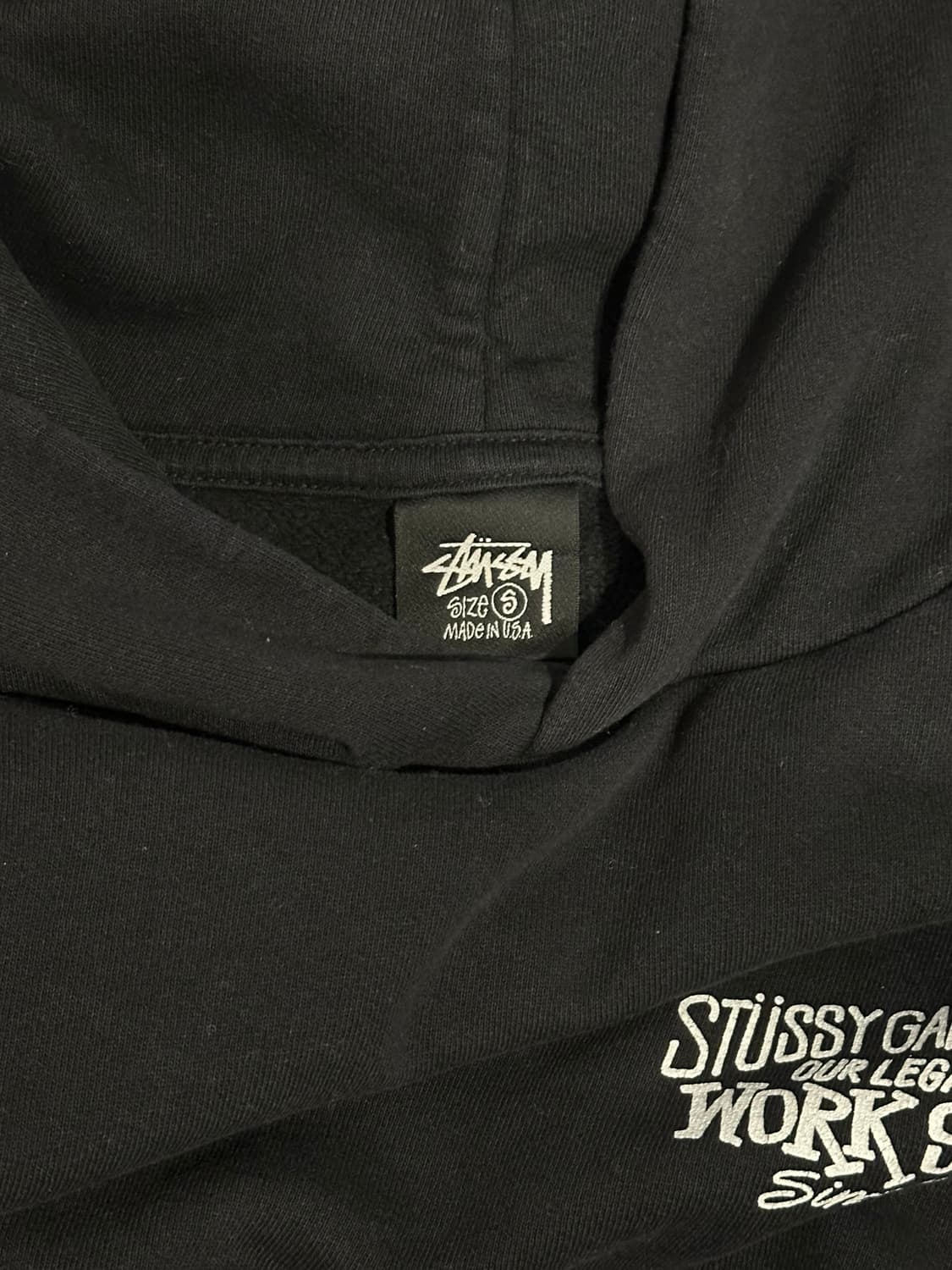 아워레가시x스투시 후드티 상품이미지3