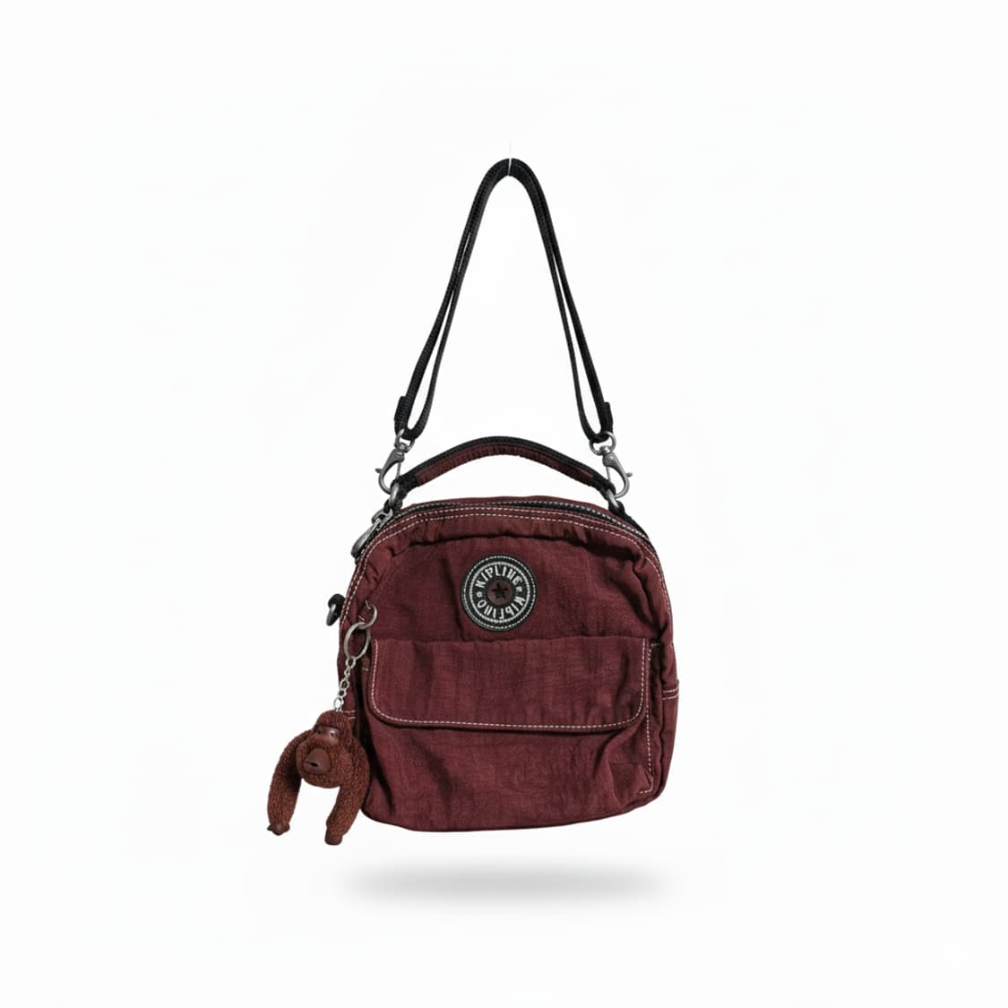 키플링 크로스백 와인/버건디 레드/빈티지 모리걸 y2k 상품이미지1