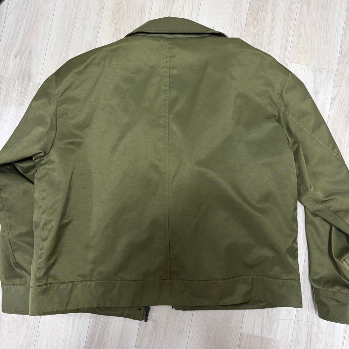 Zara short jacket olive 상품이미지3