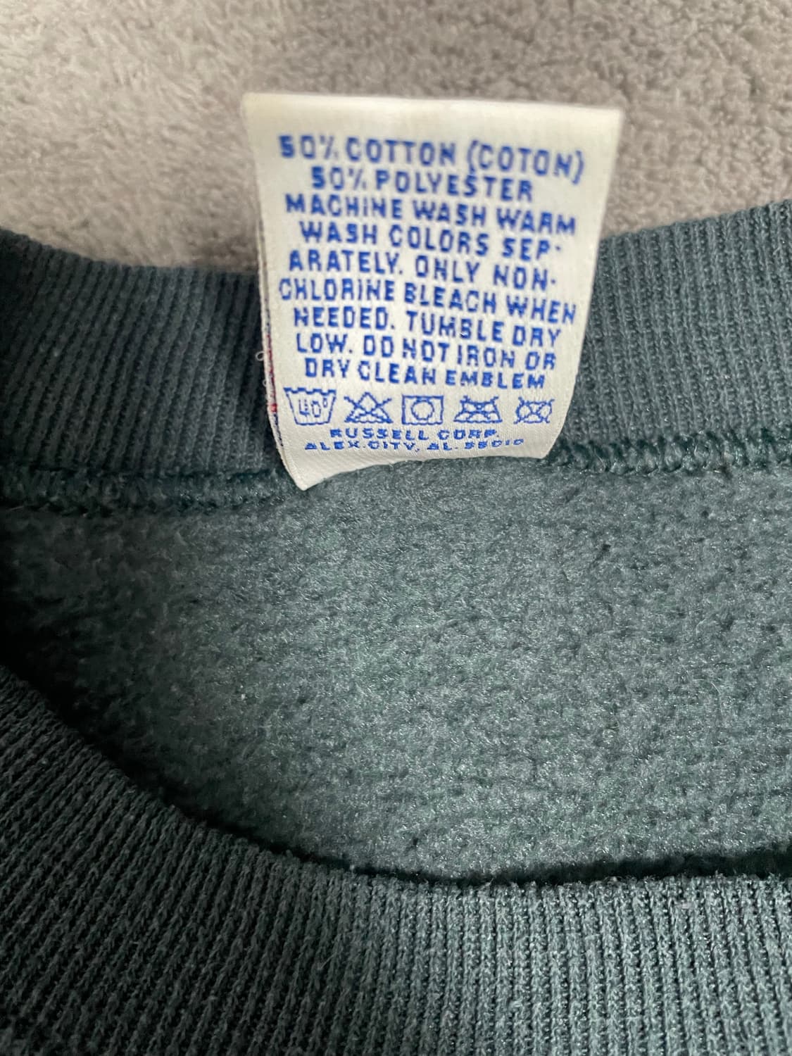 Usa made 90s 러셀 50/50 스웻 XL 상품이미지3