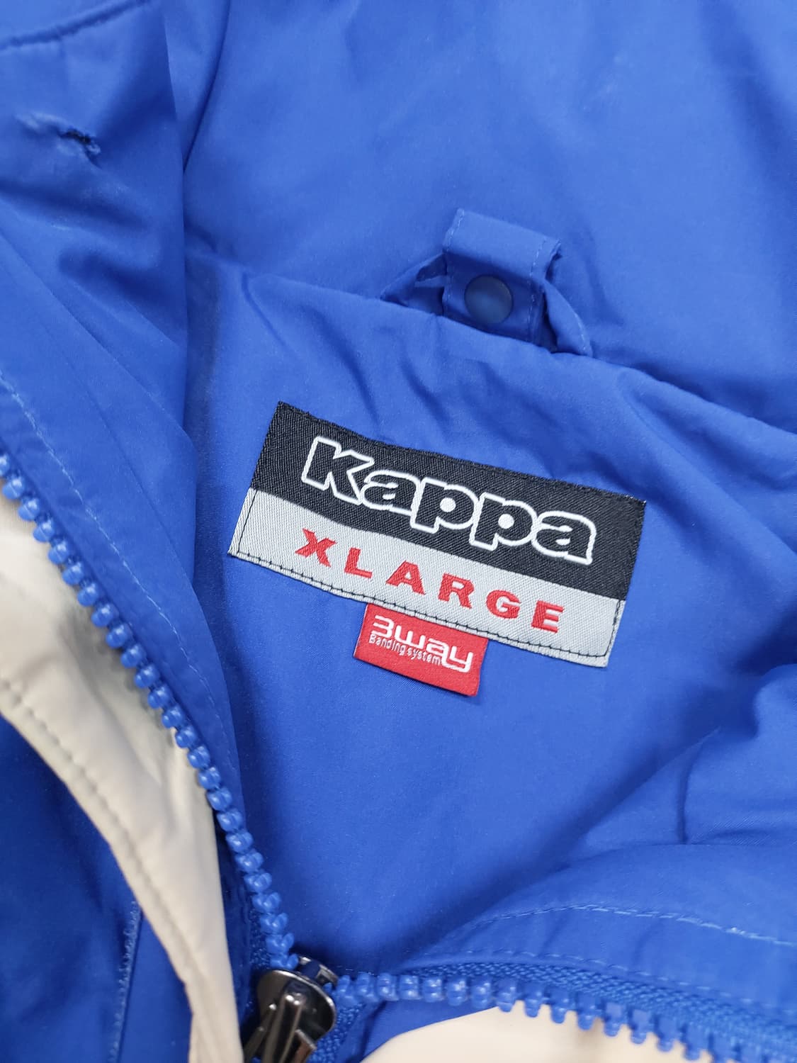 카파 배색 바람막이 자켓 XL 105 상품이미지4