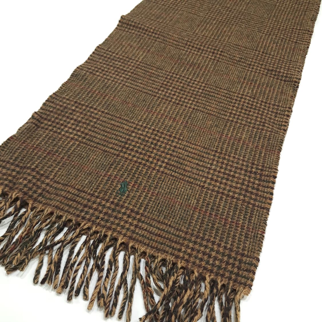 MX365 폴로 랄프로렌 캐시미어 블렌드 글렌체크 머플러 상품이미지4