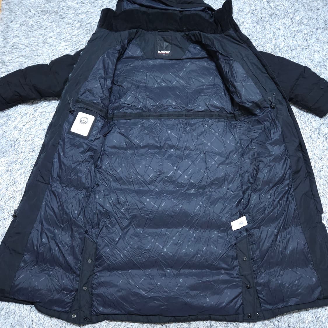 블랙야크)90 여자 고어텍스 거위털롱패딩 / 왕눈이샵 상품이미지8