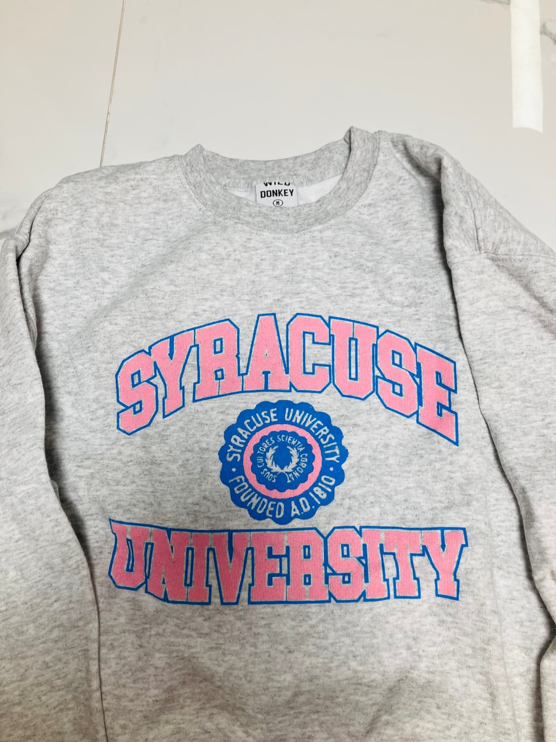 와일드동키 시라큐스 맨투맨 M 상품이미지2