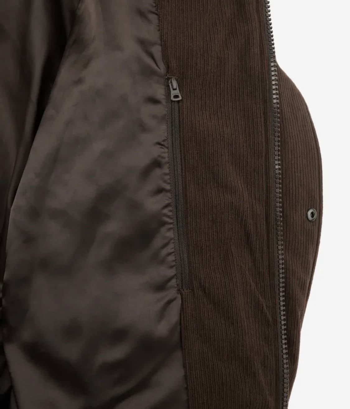일꼬르소 유러피언 구스다운 코듀로이 패딩 (브라운) 상품이미지6
