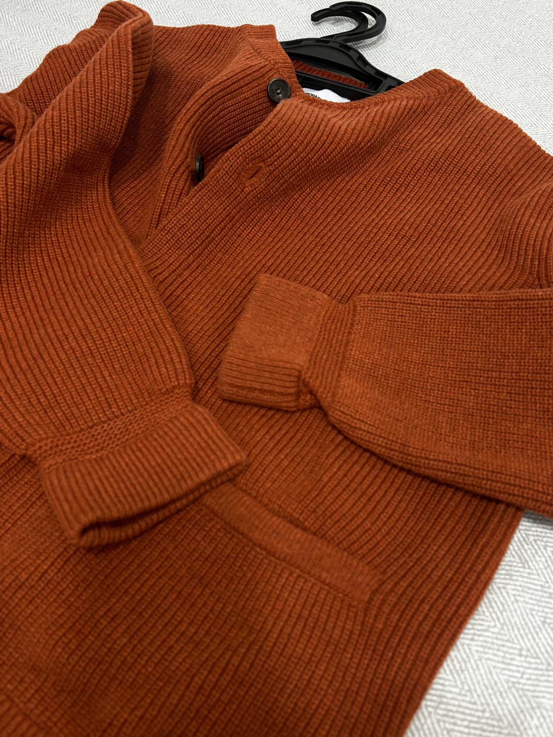 에스피오나지 밀러 헤비웨이트 울 가디건 남성 M 95 상품이미지6