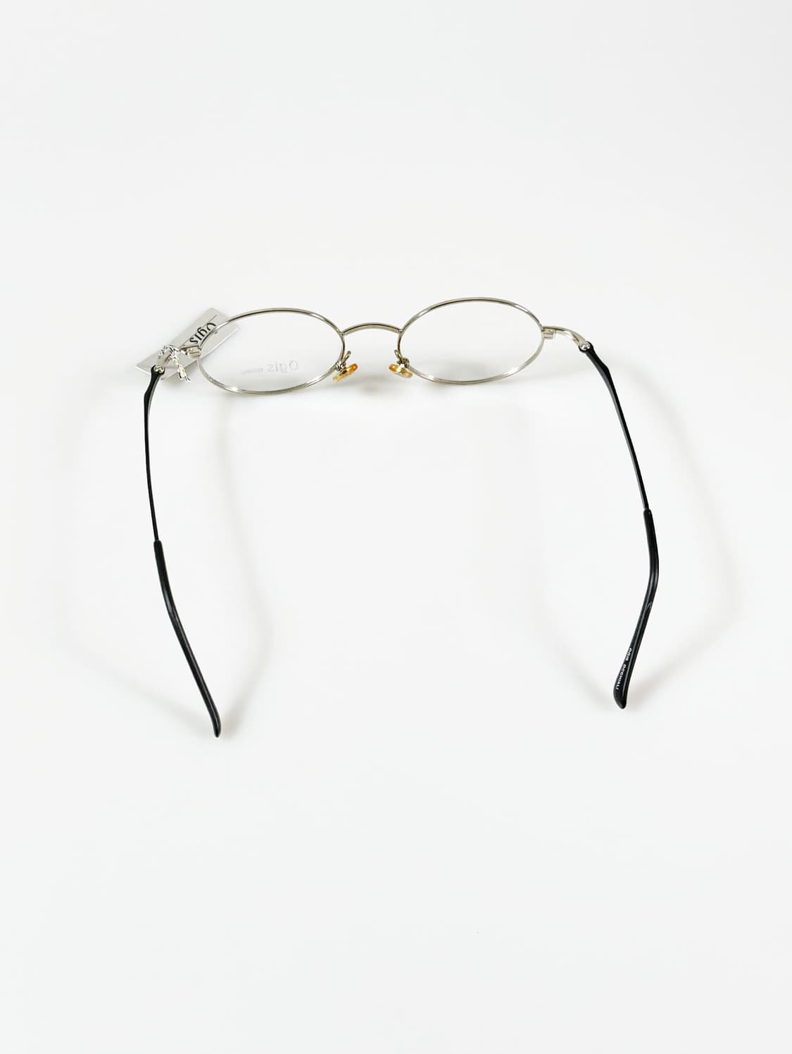 OGIS 실버 슬림 오벌 메탈 프레임 빈티지 안경 상품이미지5