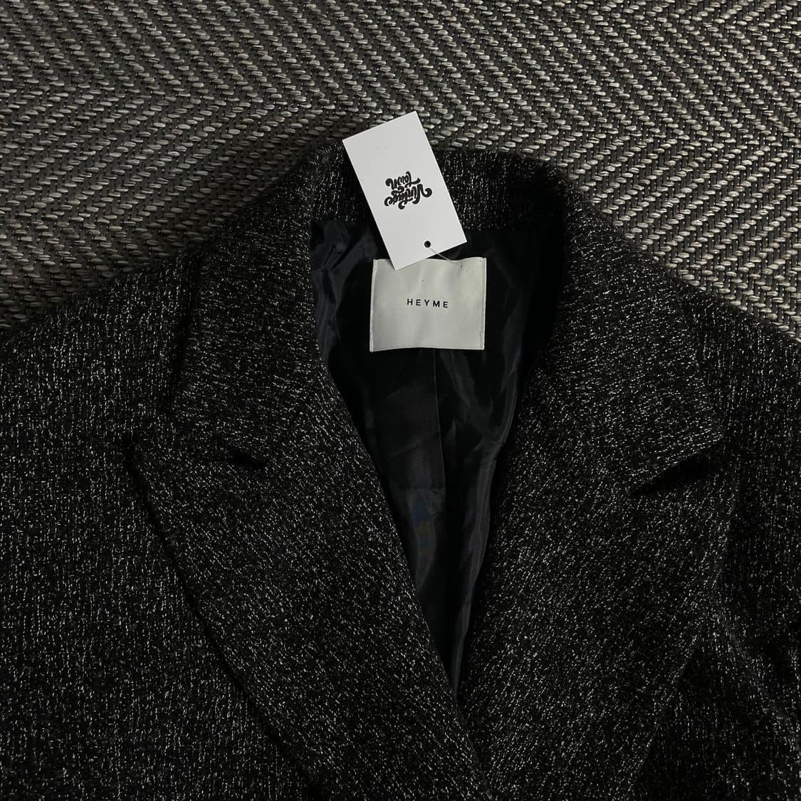 빈티지 우먼스 울 더플 하프 코트o 3313 상품이미지3