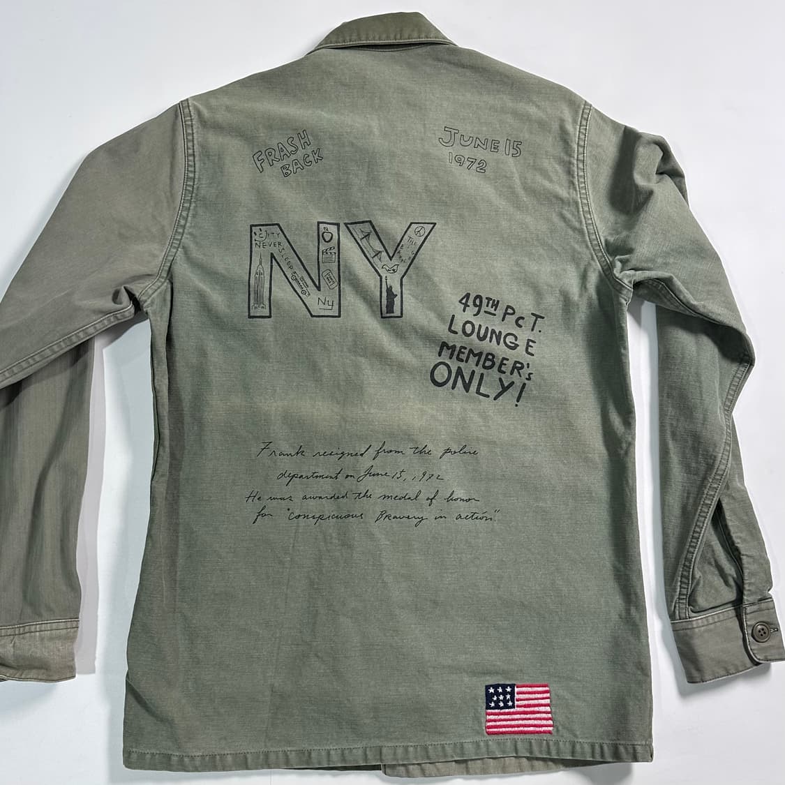 솔트 워터 카우보이 밀리터리 자켓   상품이미지5