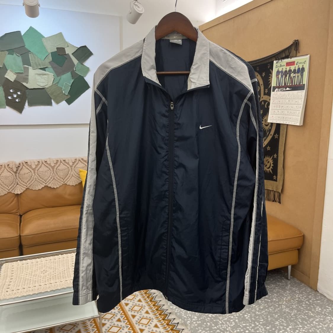 나이키 레트로 테크웨어 실버라인 바람막이 자켓 XL C10824 상품이미지3