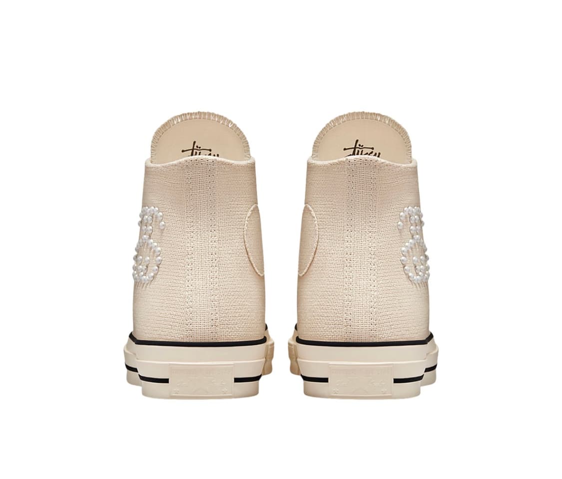 컨버스 x 스투시 척 70 하이 내츄럴 아이보리 상품이미지4