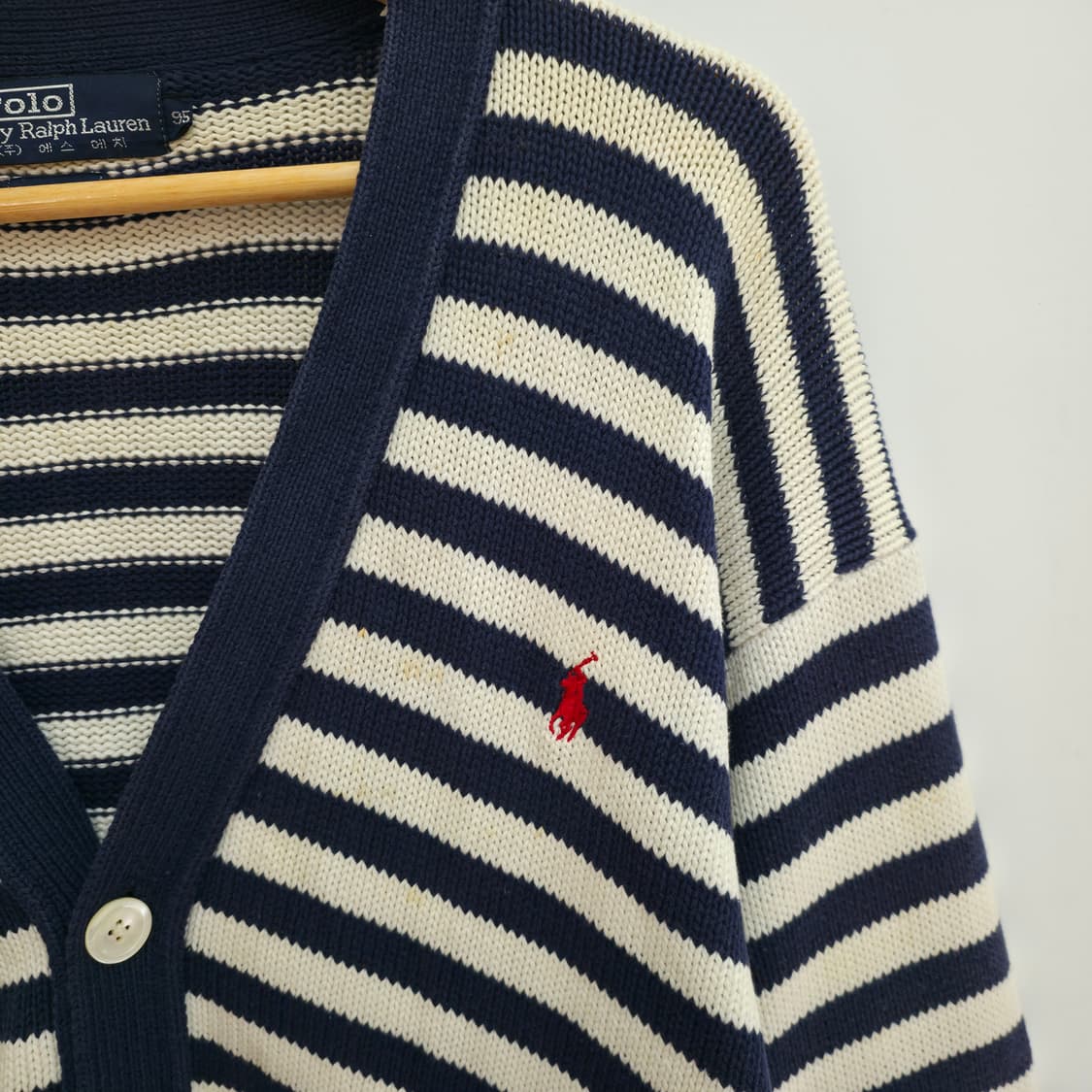 [M] 폴로 랄프로렌 스트라이프 니트 가디건 상품이미지4