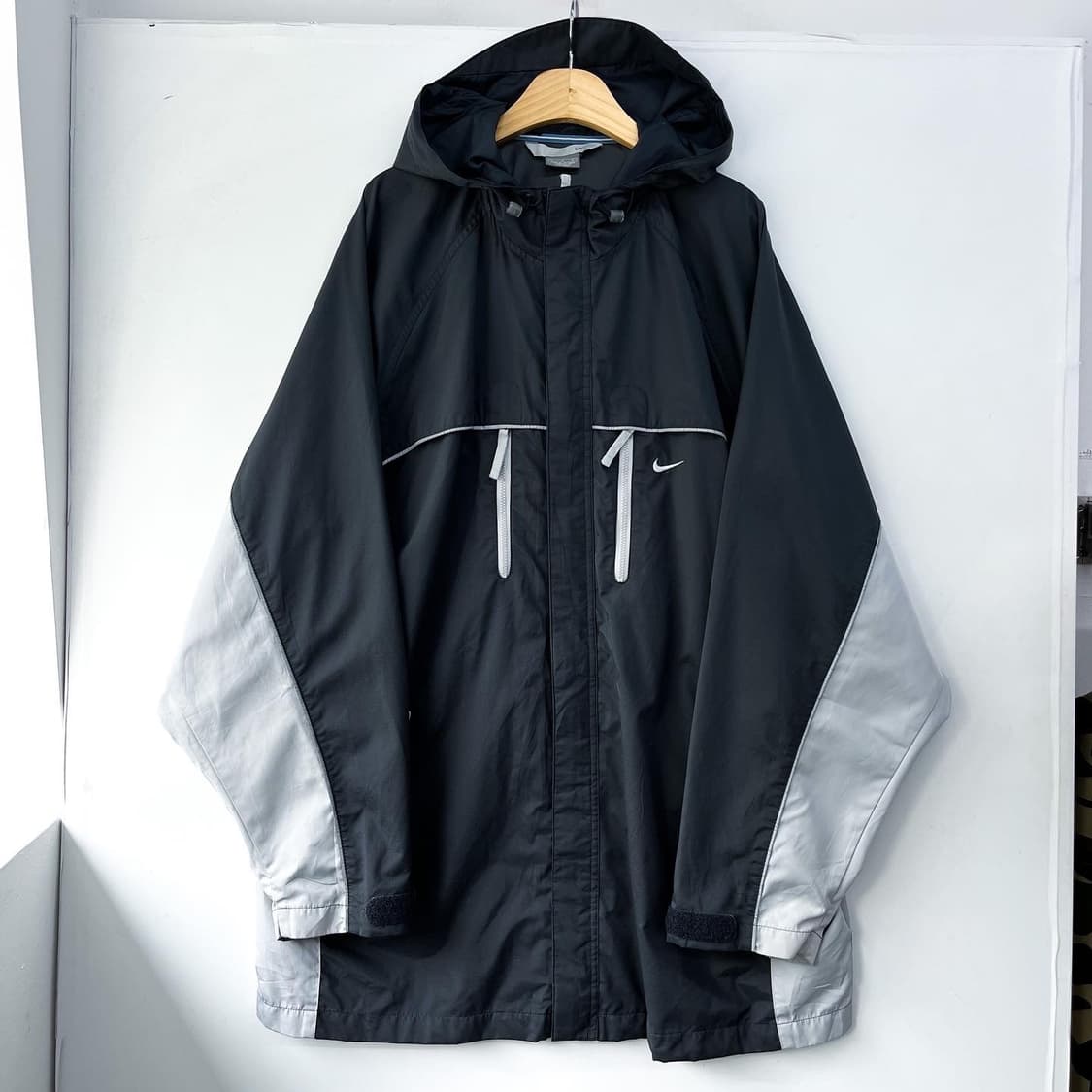 나이키 스우시 3m 리플렉티브 파이핑 라인 후드 자켓 상품이미지4