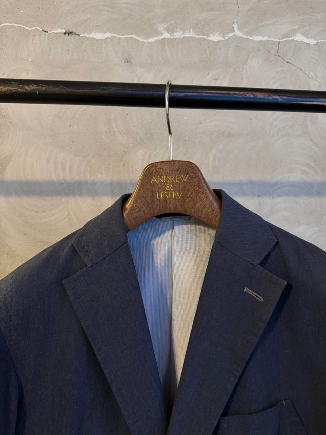 드레스테리어 네이비 블레이저 슬림100 상품이미지3