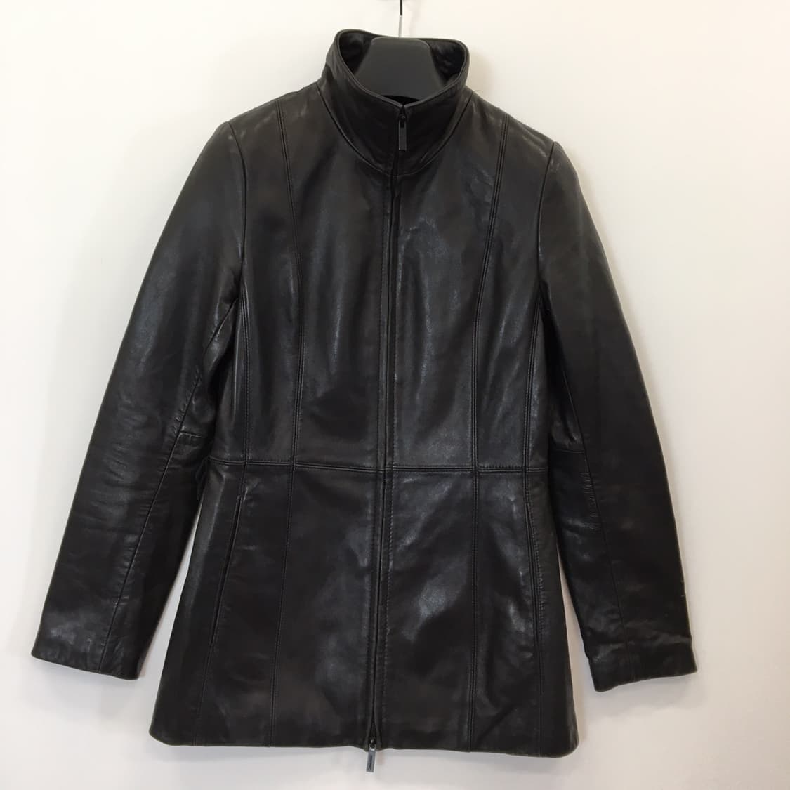 ck 캘빈클라인 가죽 집업자켓 S  상품이미지1