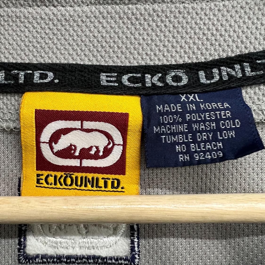 에코 90‘s 리노 엠브로이드 빅사이즈 베이스볼 져지 상품이미지9