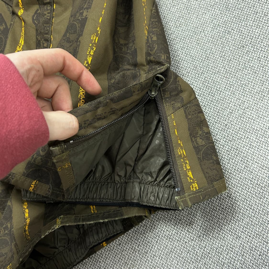 볼컴 브라운스트라이프 스노우팬츠(L) 상품이미지7