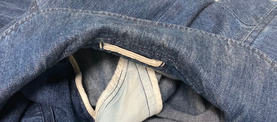 SHIPS 쉽스 데님 피코트 자켓 상품이미지7