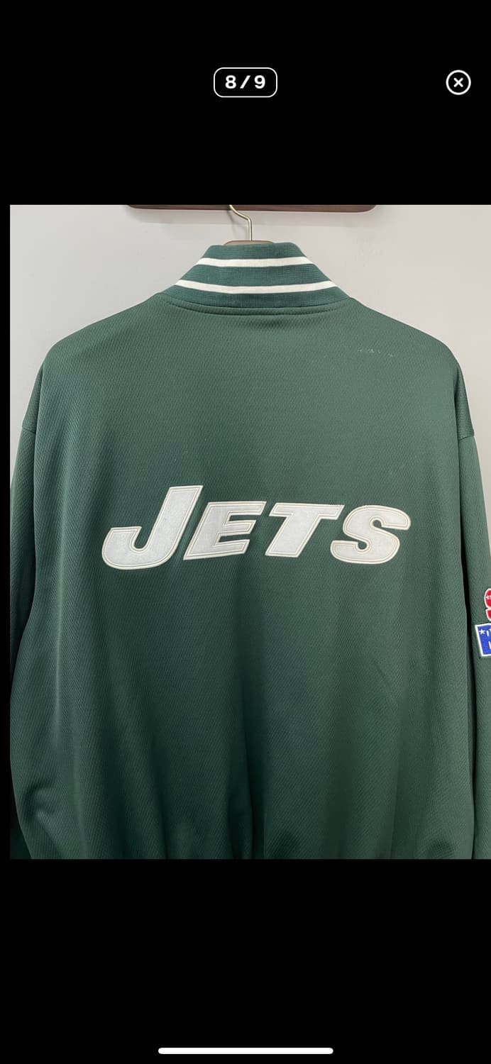 NFL 제츠 그린 바시티 재킷 A2310 상품이미지7