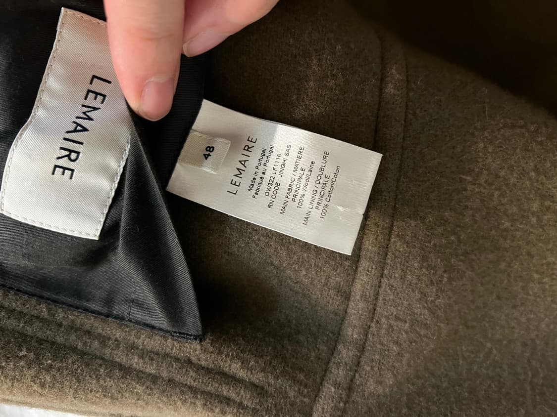 르메르 23fw 헌팅자켓 48 다크 스쿼럴 상품이미지5