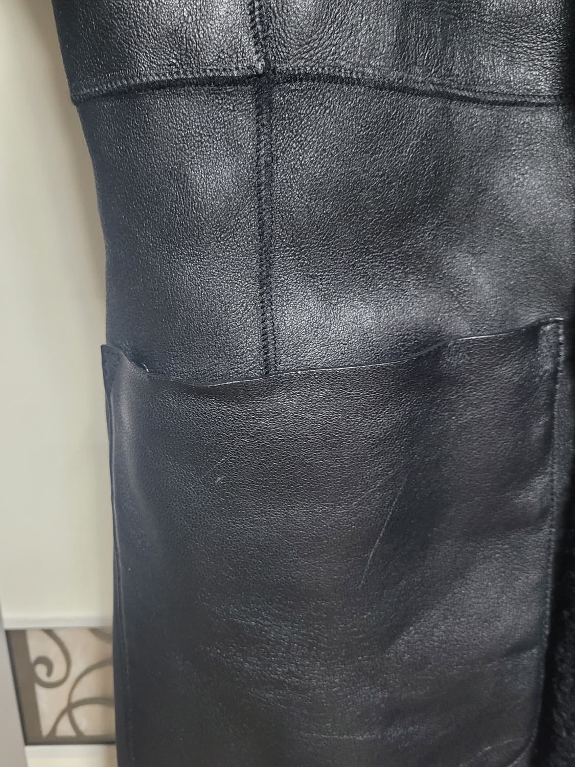 럭키슈에뜨 천연양가죽 리버서블 자켓 상품이미지9