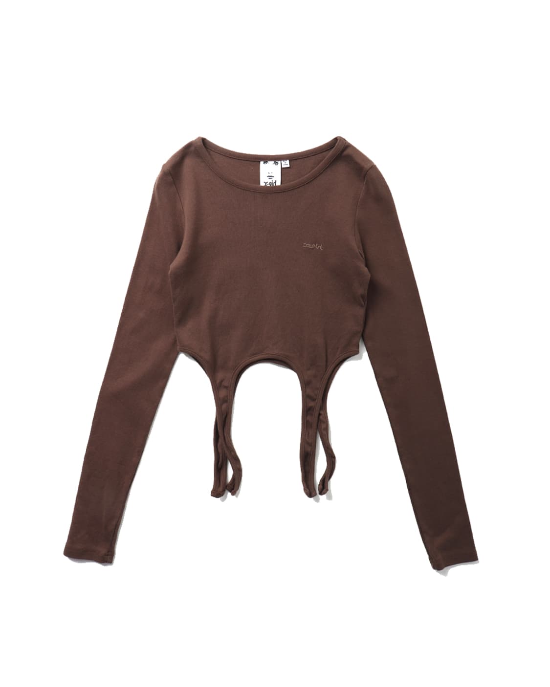 X-girl Garter L/S Top 상품이미지1