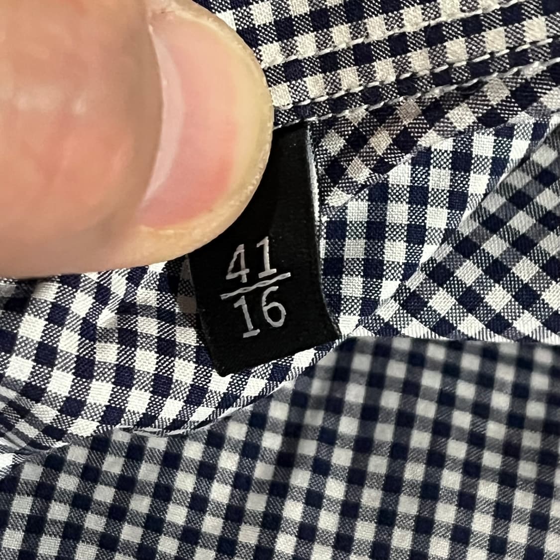 [105] (새상품) 구찌 깅엄 셔츠 상품이미지4