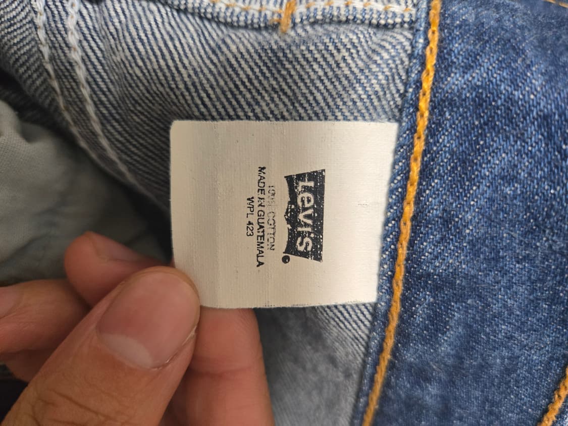 90s levis 501 33/30 콜롬비아 생산 상품이미지4