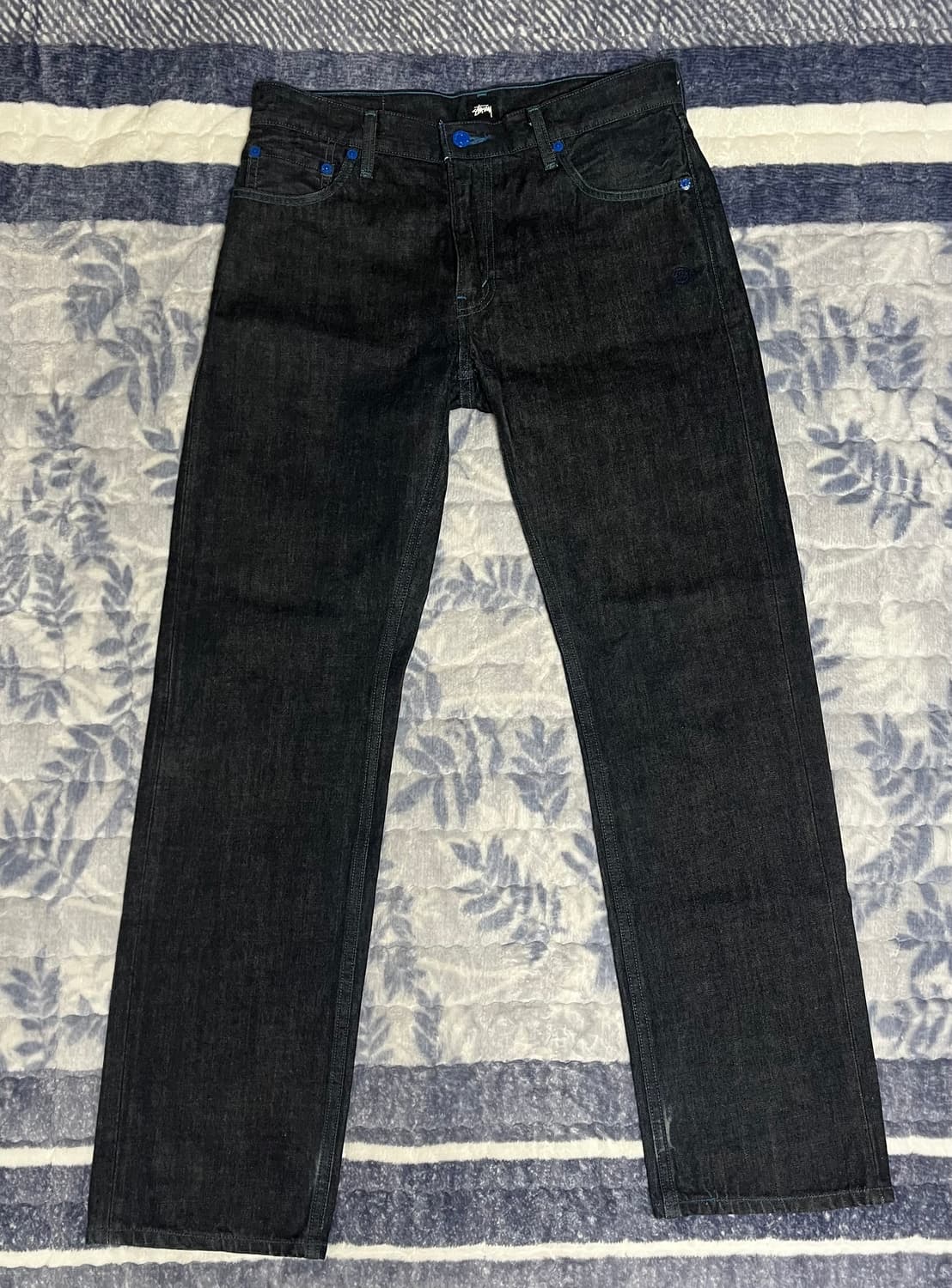 스투시x리바이스 콜라보 셀비지 데님 30/30 501 상품이미지1