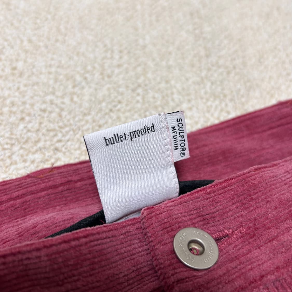 Sculptor Pink Corduroy Long Pants 상품이미지9