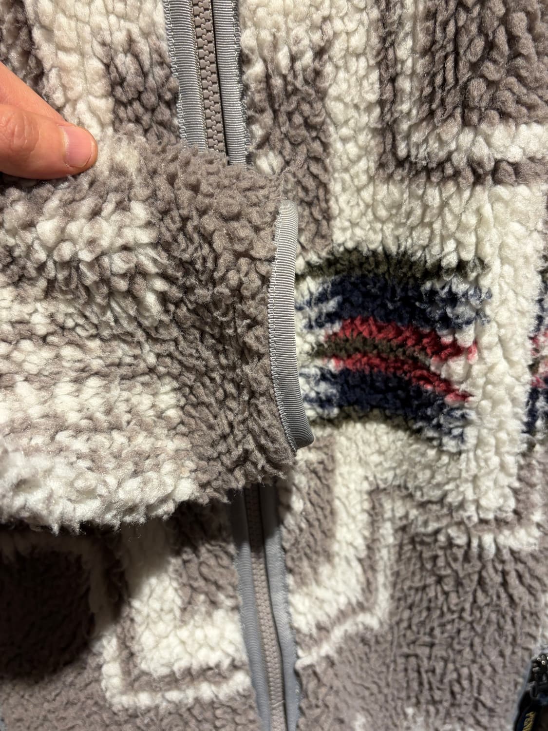 Pendleton boa fleece jacket / 팬들턴 보아 후리스 상품이미지4