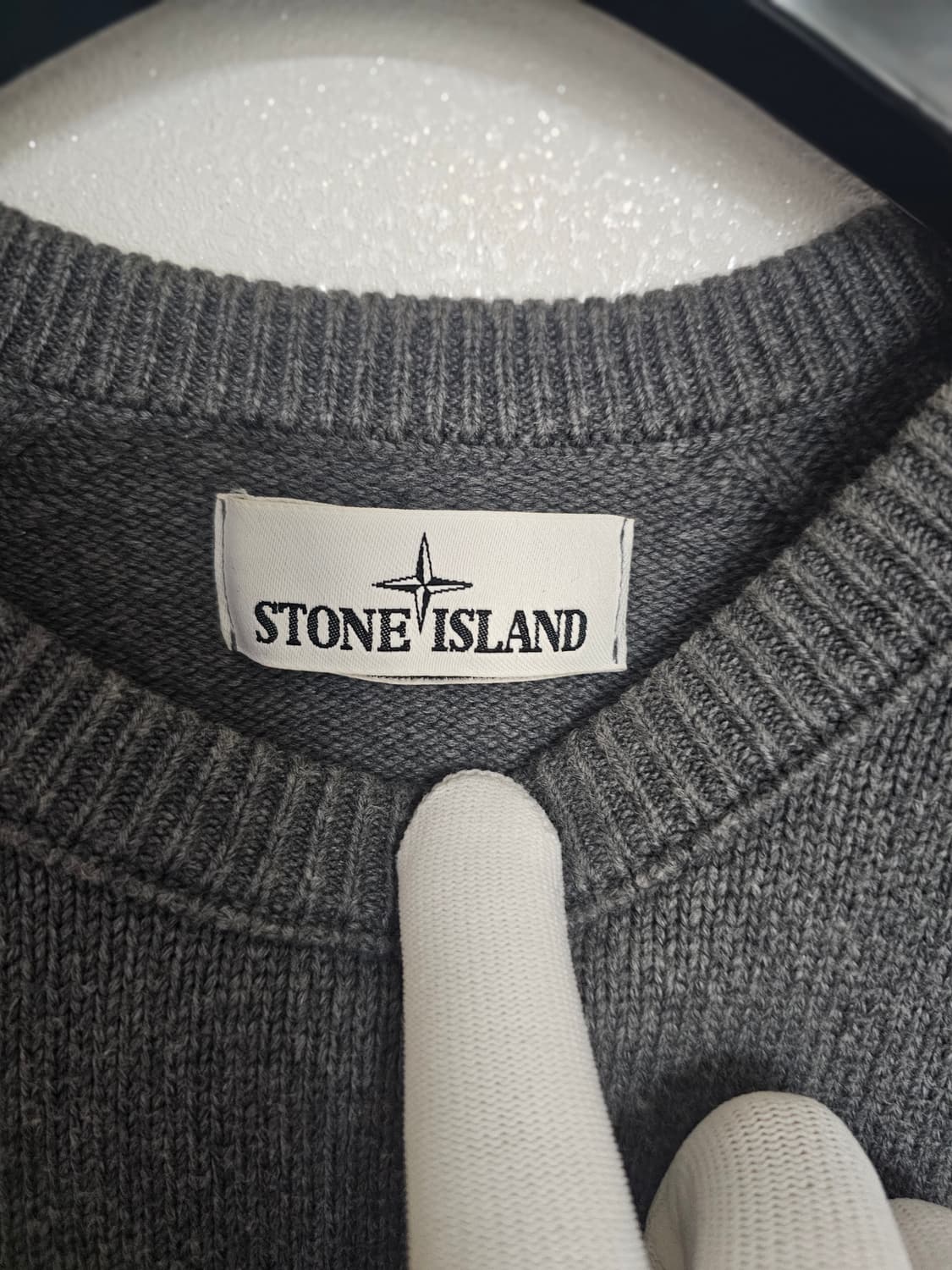 스톤아일랜드 코튼 크루넥 니트 상품이미지4