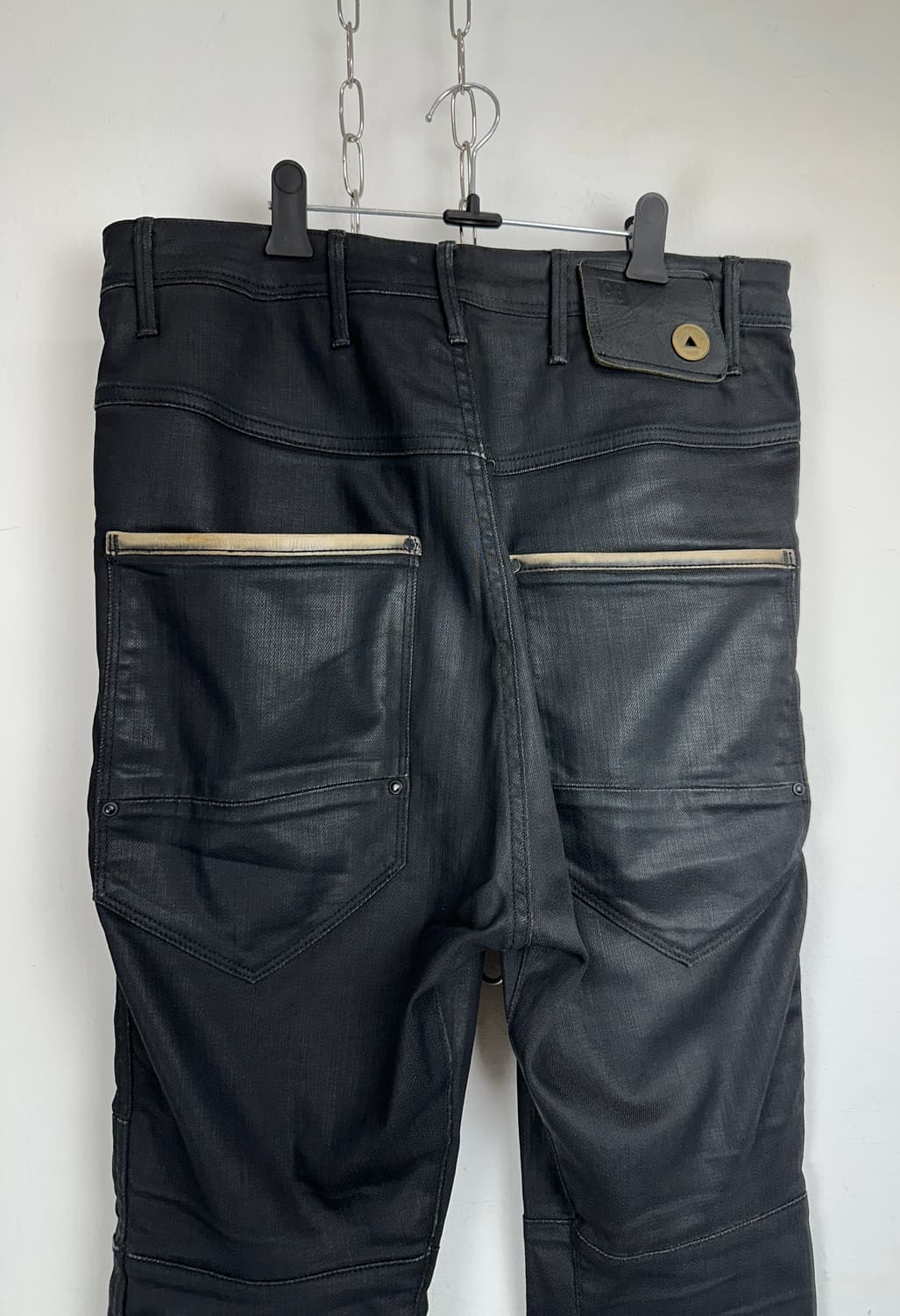 G-Star Raw 96 Elwood Coated Biker Pants 상품이미지8