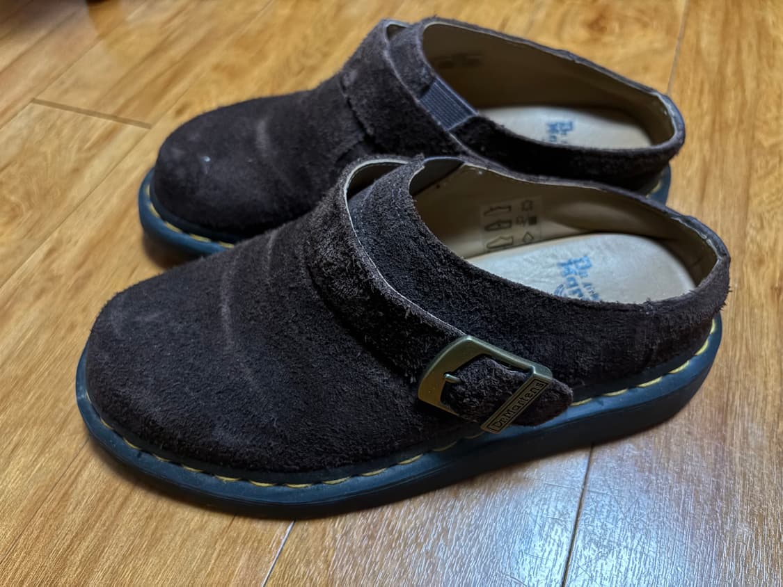 닥터마틴 아이샴 데저트 오아시스 스웨이드 뮬 브라운 상품이미지3