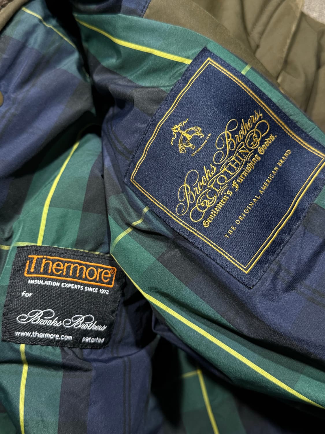 Brooks Brothers 브룩스 브라더스 패디드 써모어 필드자켓 상품이미지6