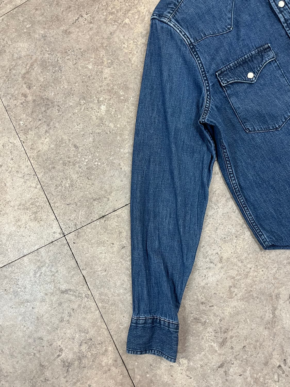 리바이스 웨스턴 데님 셔츠 S  #csz3313 상품이미지6