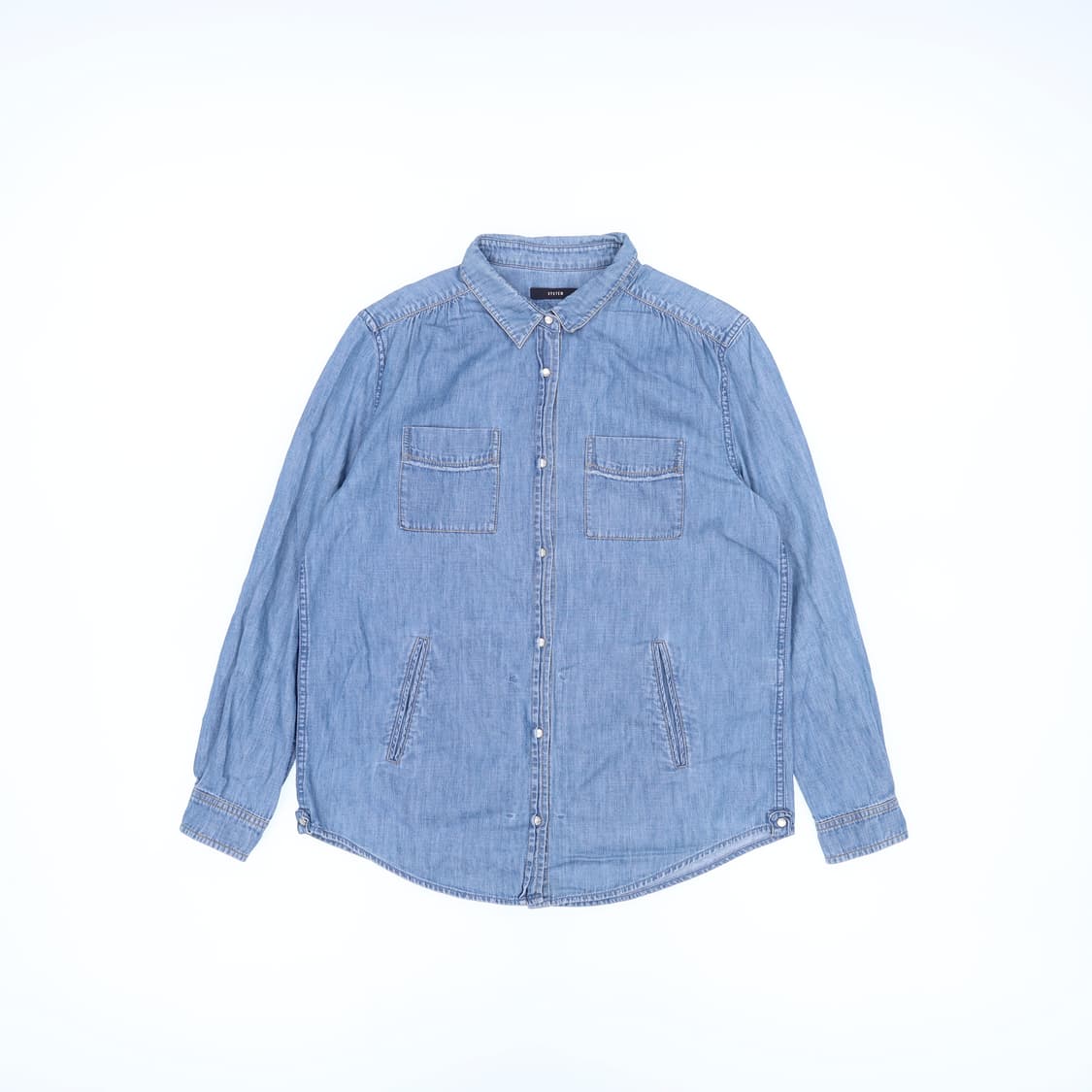 82-94-160 시스템 데님 셔츠 N7509 상품이미지1