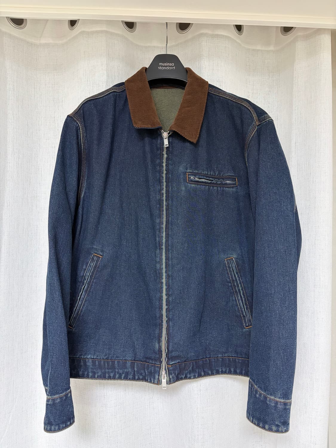 무신사스탠다드 데님 워크 재킷 상품이미지1