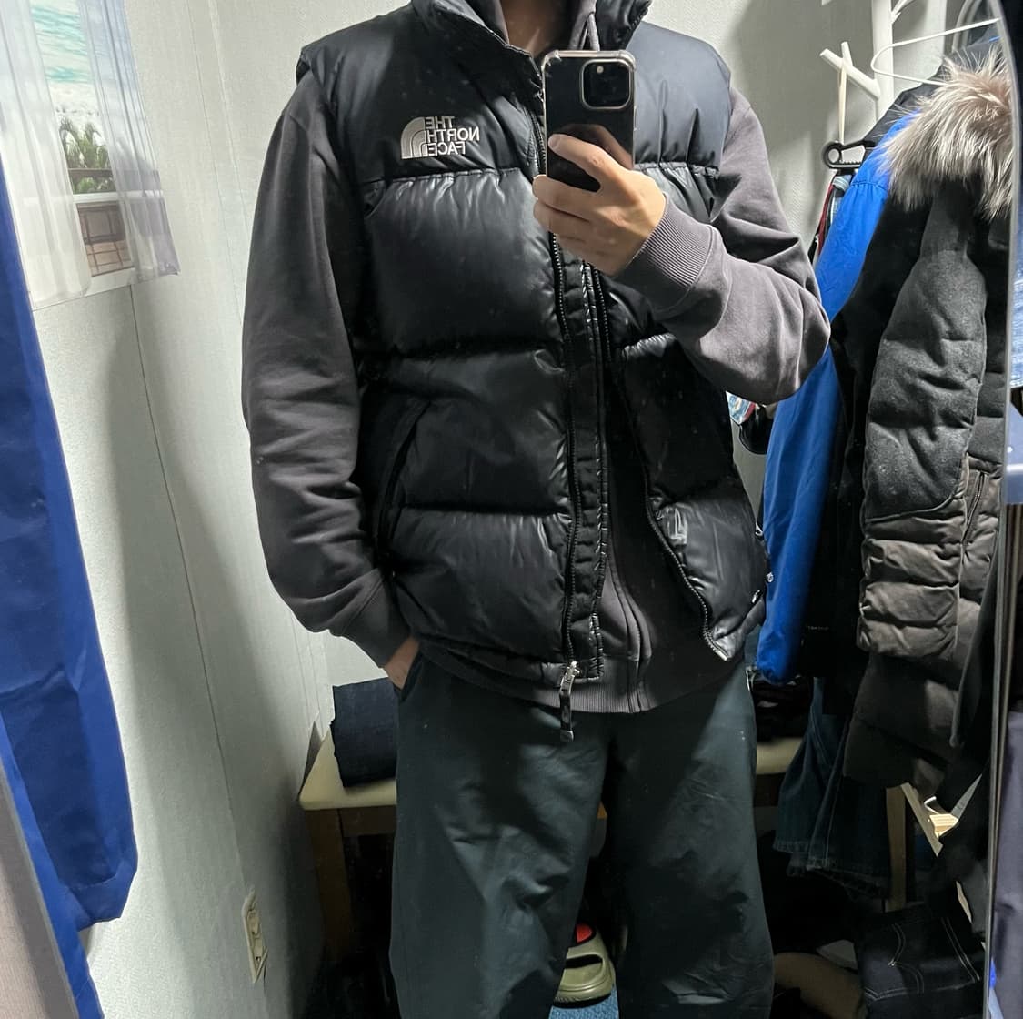 노스페이스 700 눕시 패딩조끼 105 xl  상품이미지1