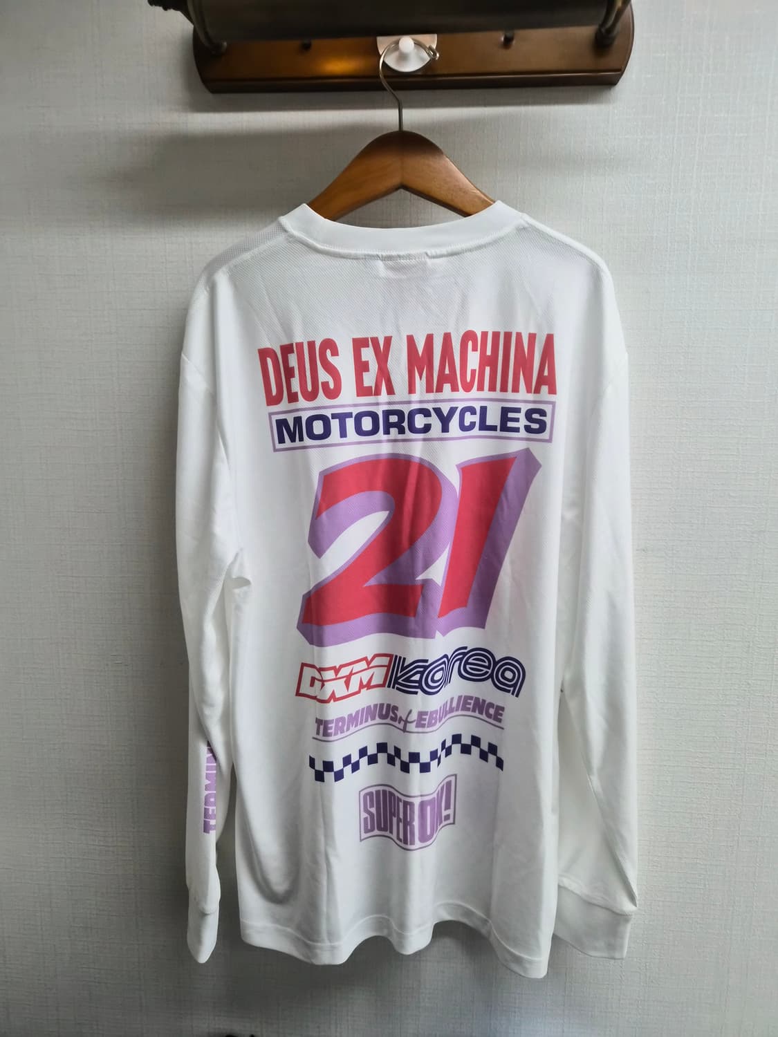 XXL) DEUS 데우스 서울한정 모터 져지 팝니다 상품이미지2