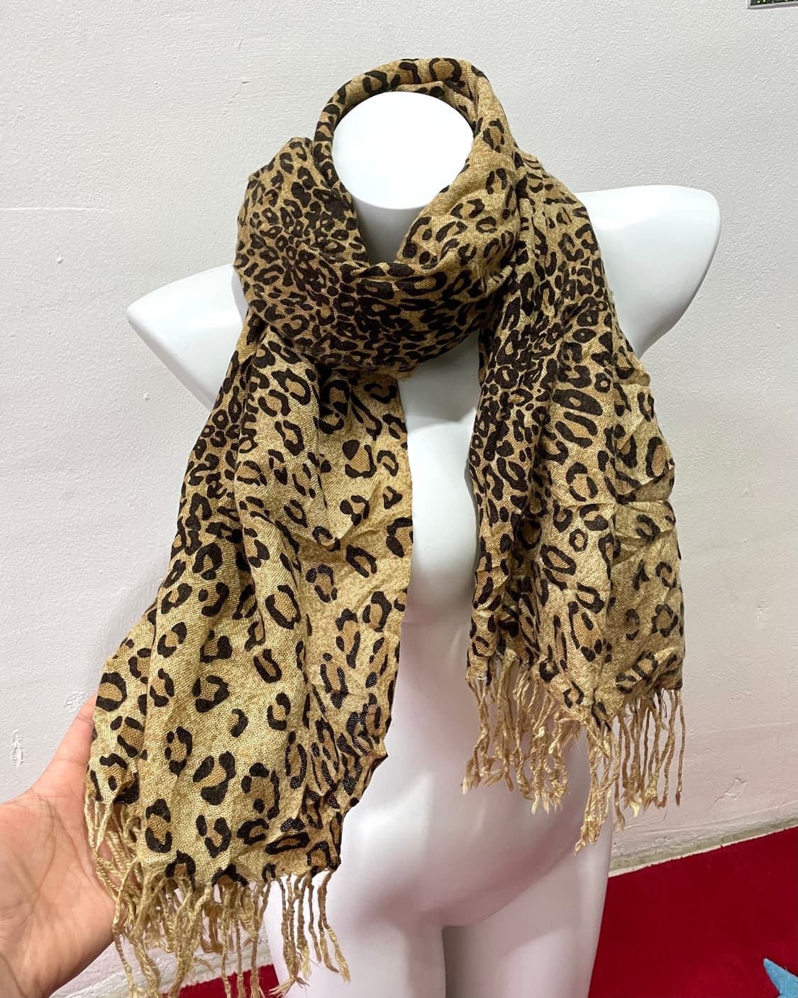 Basic Leopard Scarf  상품이미지2