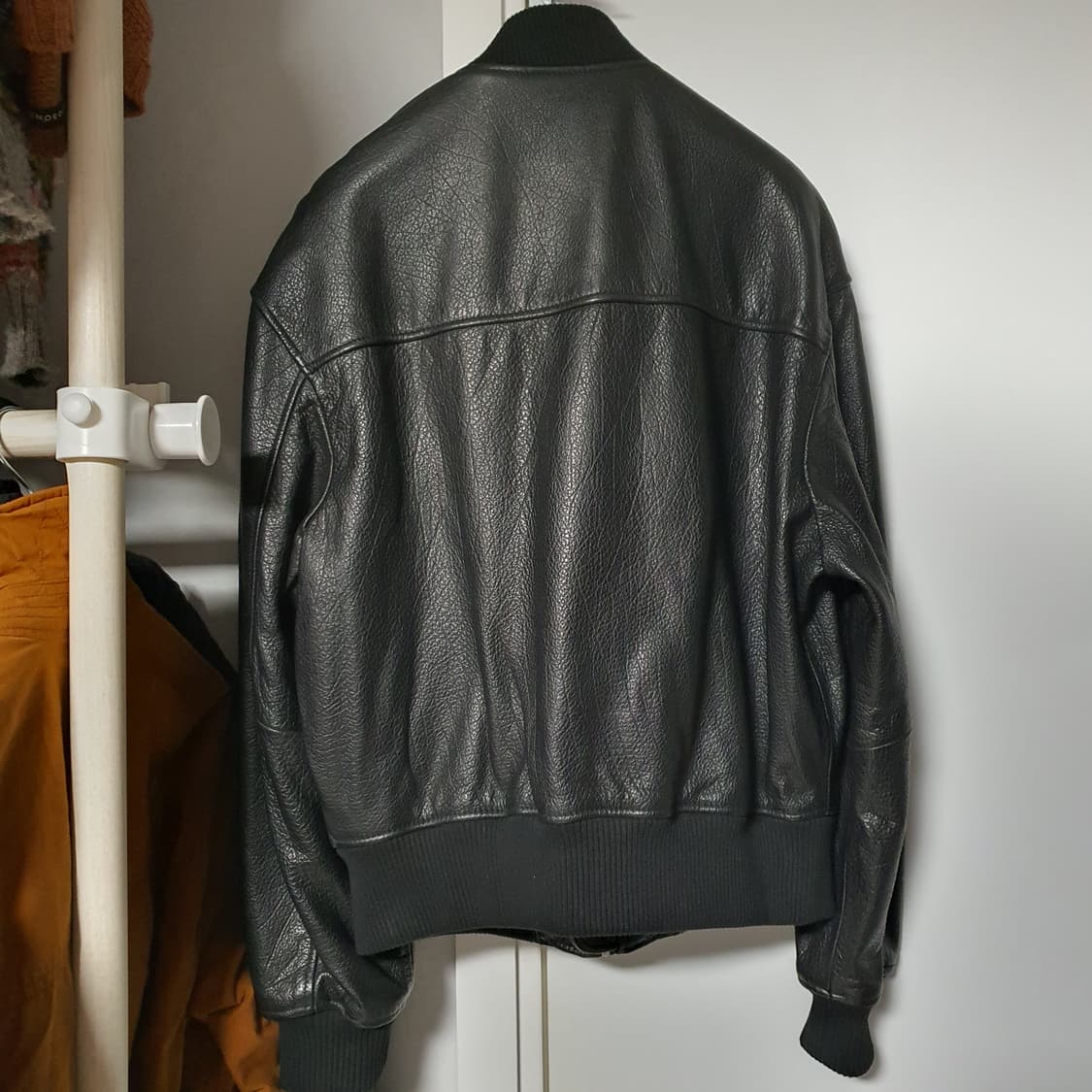 [M] 자라 가죽 자켓 (버팔로 소가죽) 상품이미지8