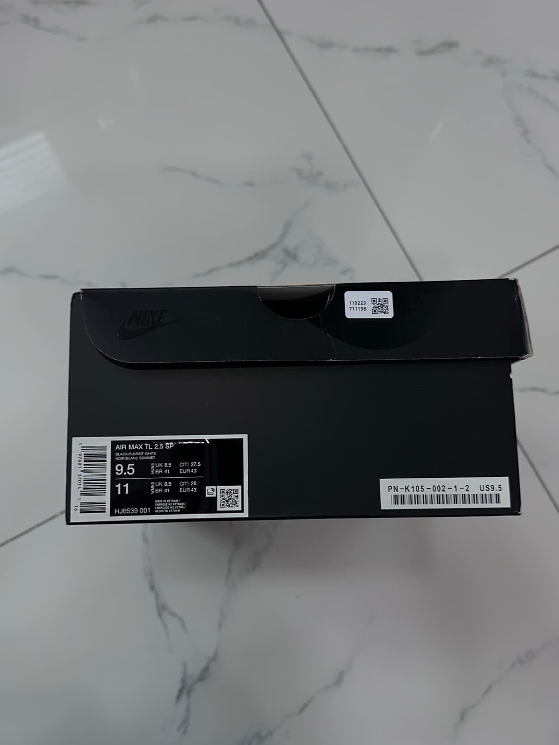 (275) 나이키 x 꼼데가르송 옴므 플러스 에어맥스 TL 2.5 블랙 상품이미지7