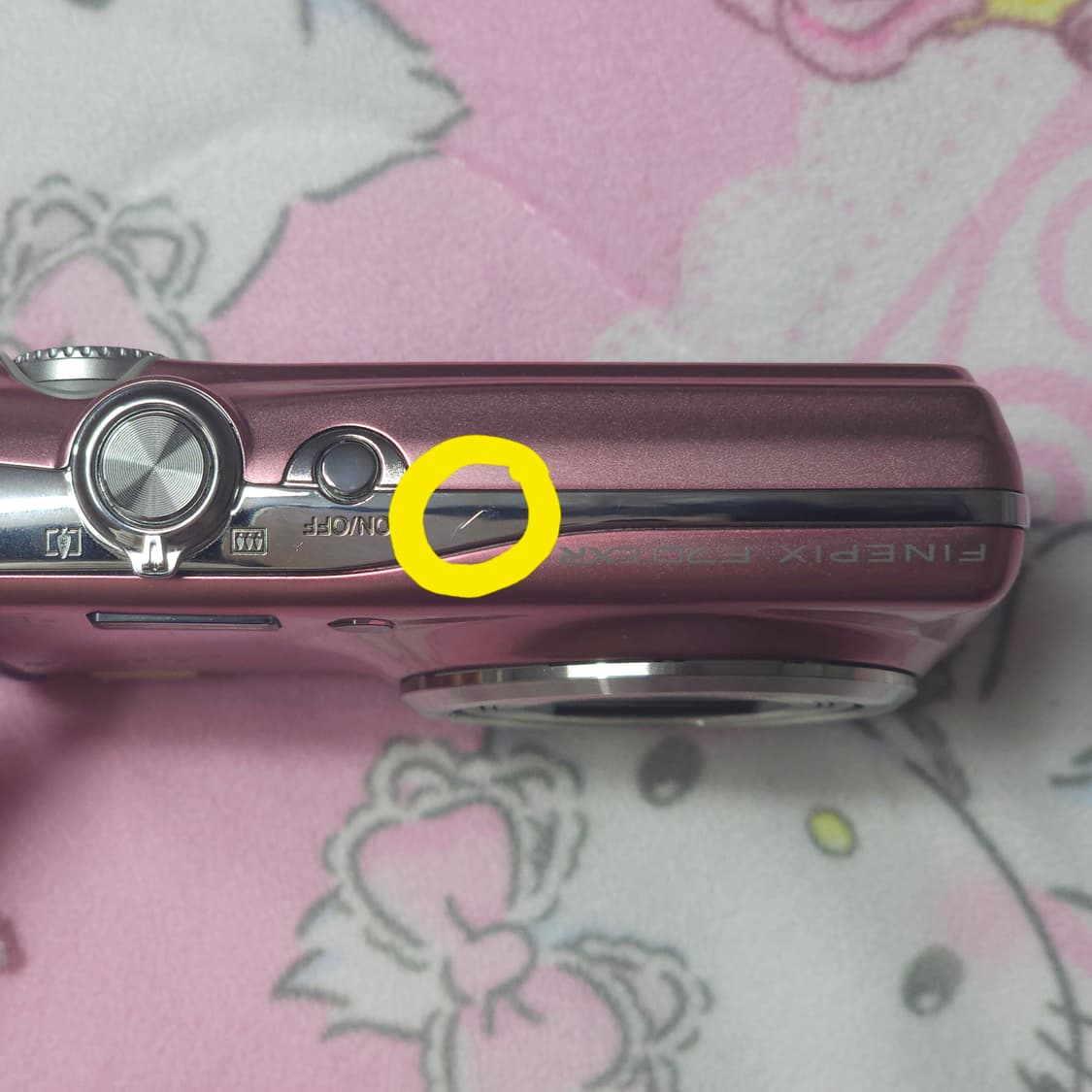 작례O)아일릿 후지필름 파인픽스 F70EXR 핑크 디카 상품이미지4