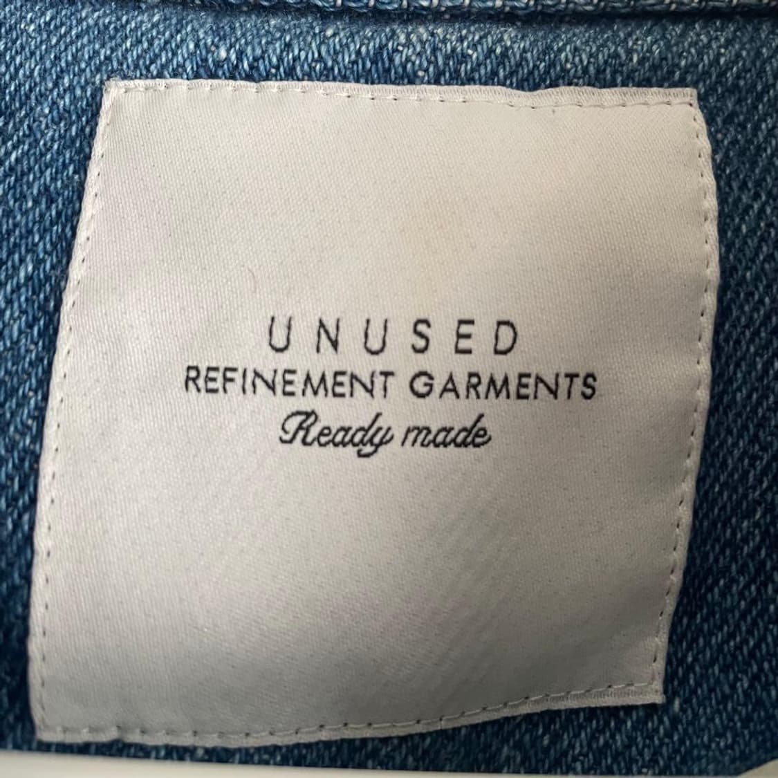 언유즈드 데님 오버 블루종 자켓 상품이미지7