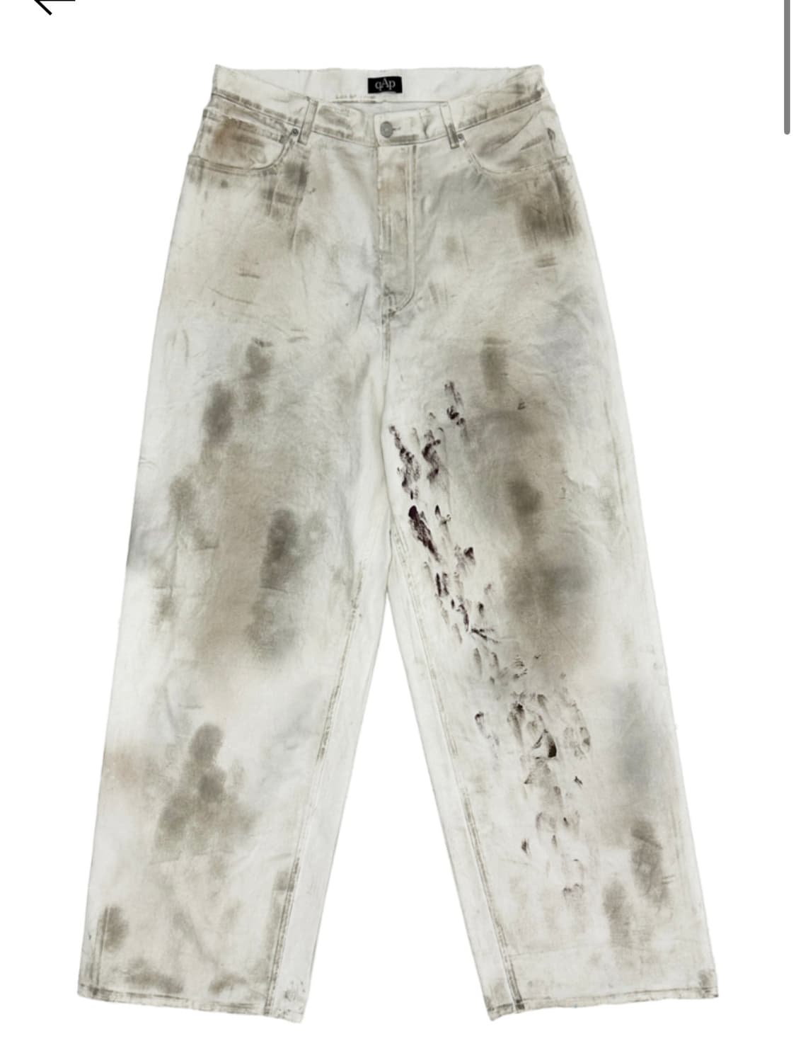 qap 더티 배기 팬츠 (2) 상품이미지1