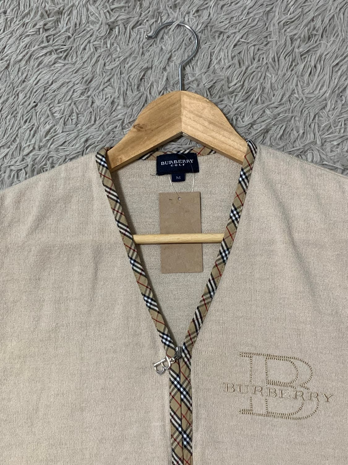 버버리 니트 조끼 베스트 (여M) 상품이미지2