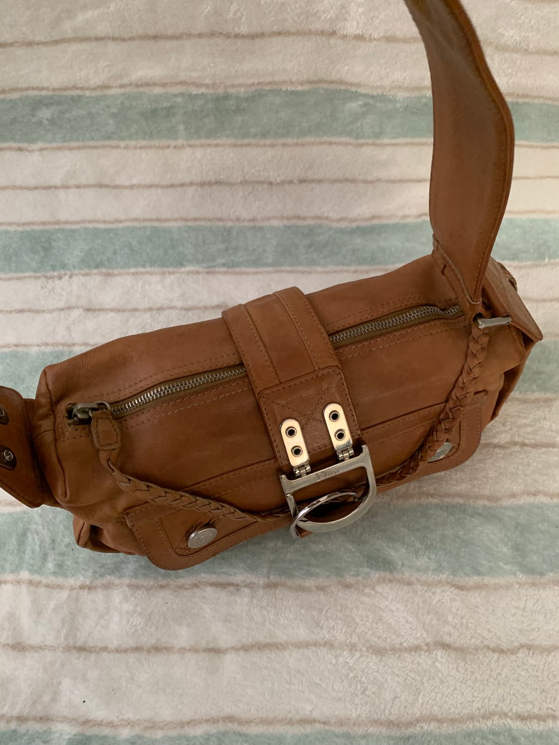 디올 플라이트 가방 희귀 정품 새들백 상품이미지5